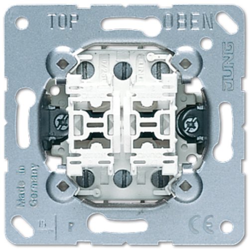Переключатель без накладки без рамки Jung CD500/LS990 2-кл. проходной картинка